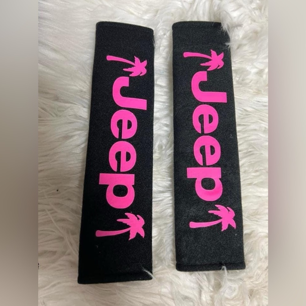 Brand new jeep seatbelt covers